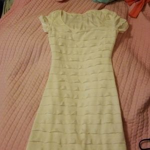 White ruffle dress